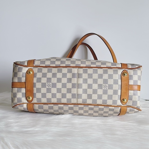 💃AUTHENTIC LOUIS VUITTON DAMIER AZUR STRESA GM BAG VI0160 - Picture 6 of 12